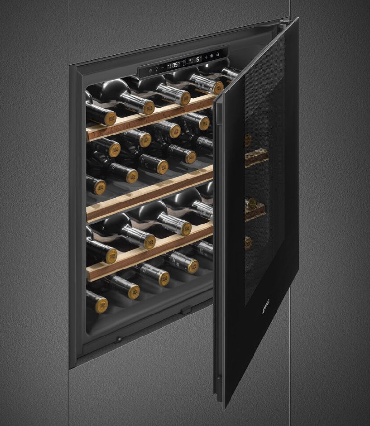 Купить Встраиваемый винный шкаф Smeg CVI129B3 — Фото 2