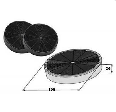  FABER Угольный фильтр PERS.D196 арт. 112.0157.240																		 — описание, фото, цены в интернет-магазине PT Stores