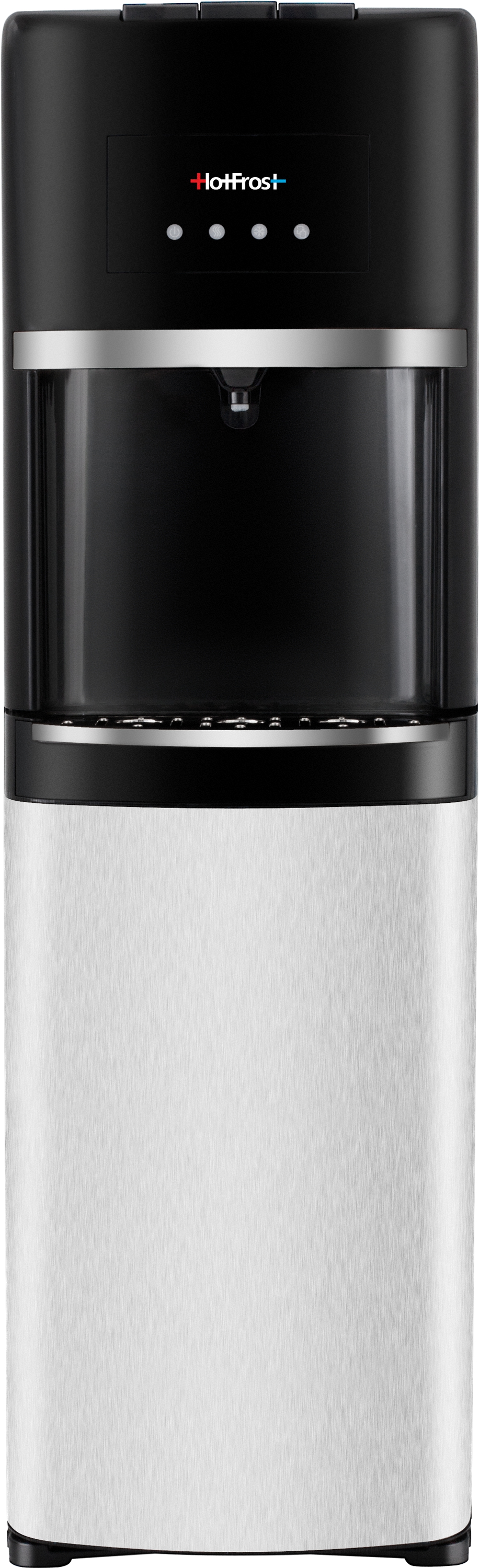 Кулер для воды HotFrost 35AN напольный компрессорный серебристый/черный																		 — описание, фото, цены в интернет-магазине PT Stores