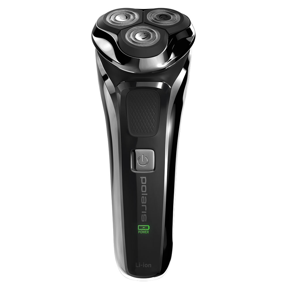 Электробритва POLARIS PMR 0305R черн/хром																		 — описание, фото, цены в интернет-магазине PT Stores