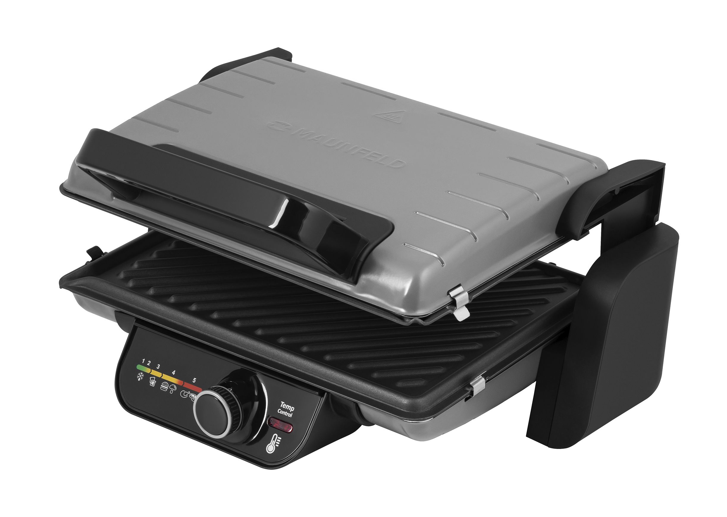 Купить Электрический гриль MAUNFELD MGE2000GR серый — Фото 3