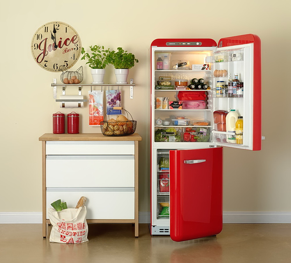 Купить Двухкамерный холодильник SMEG FAB50RCR — Фото 2