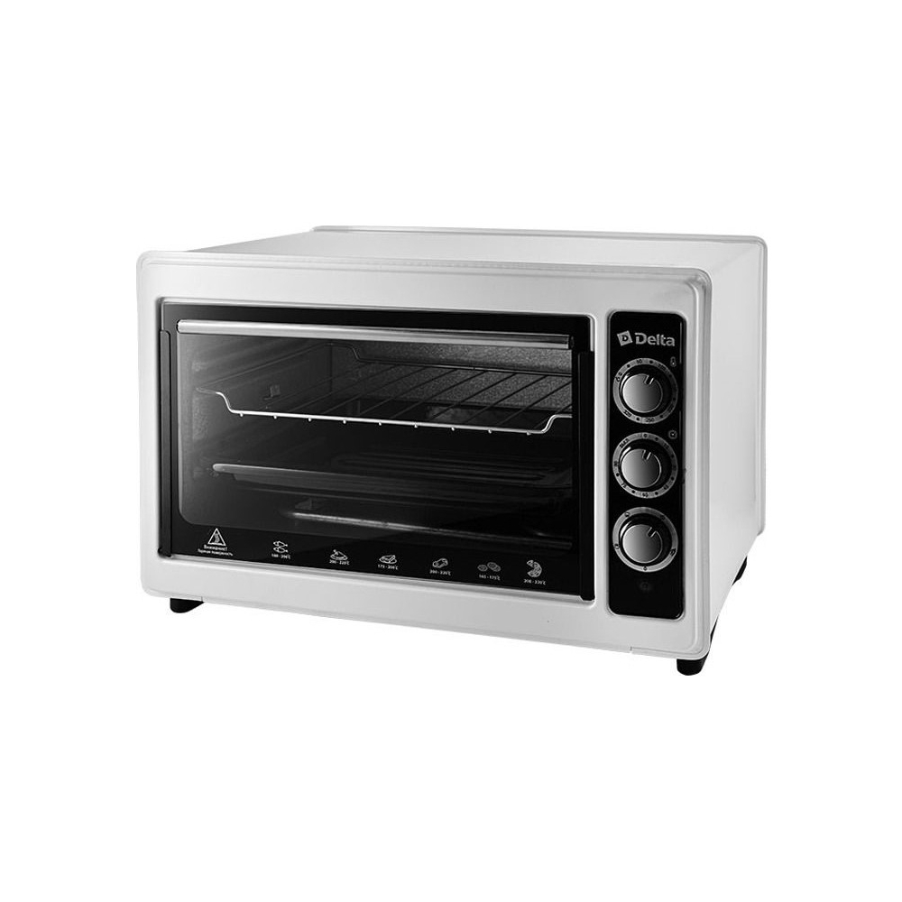 Мини-печь DELTA D-0124 бел																		 — описание, фото, цены в интернет-магазине PT Stores