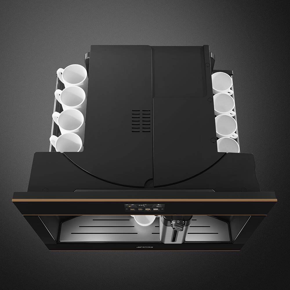 Купить Встраиваемая кофемашина SMEG CMS4604NR — Фото 9