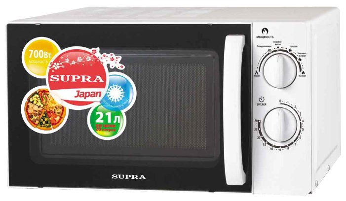 Микроволновая печь SUPRA MWS-2116MW																		 — описание, фото, цены в интернет-магазине PT Stores
