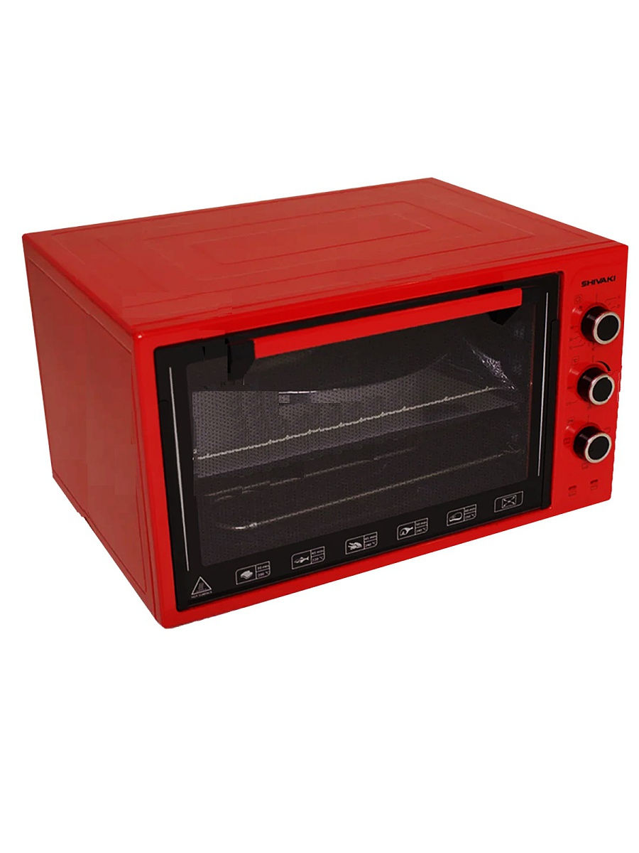 Мини-печь SHIVAKI MD3618E red																		 — описание, фото, цены в интернет-магазине PT Stores