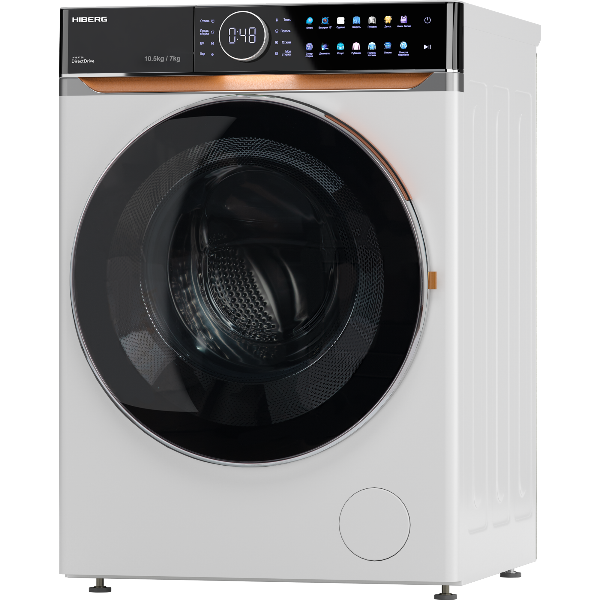 Купить Стиральная машина HIBERG i-DDQ10 - 10714 W — Фото 3