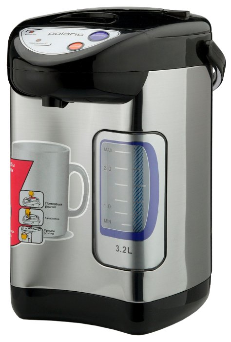 Термопот POLARIS PWP 3202 (термопот) матовый/черный																		 — описание, фото, цены в интернет-магазине PT Stores