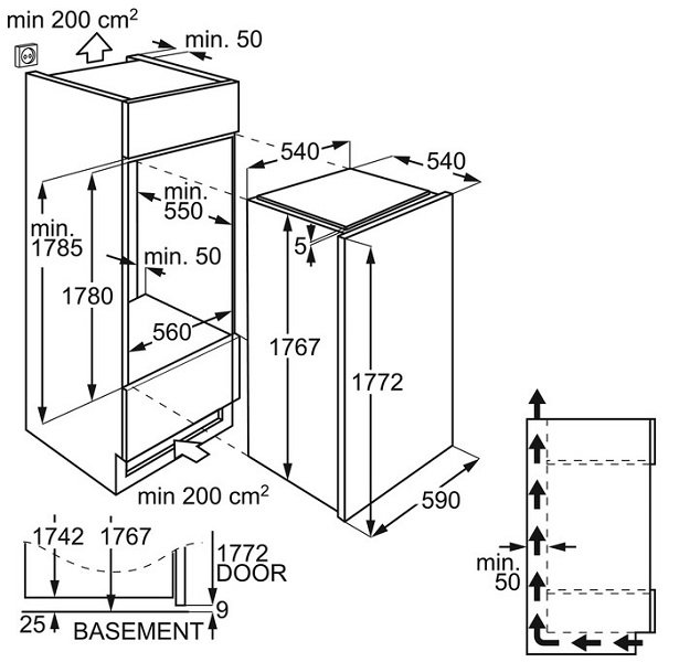 Купить Встраиваемая морозильная камера Electrolux EUX 2245 AOX — Фото 10