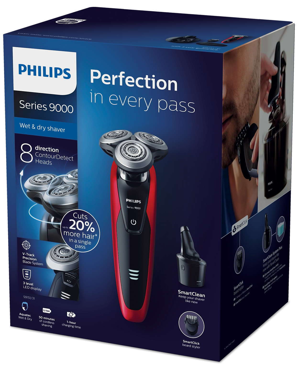 Купить Электробритва PHILIPS S 9151/31  — Фото 8