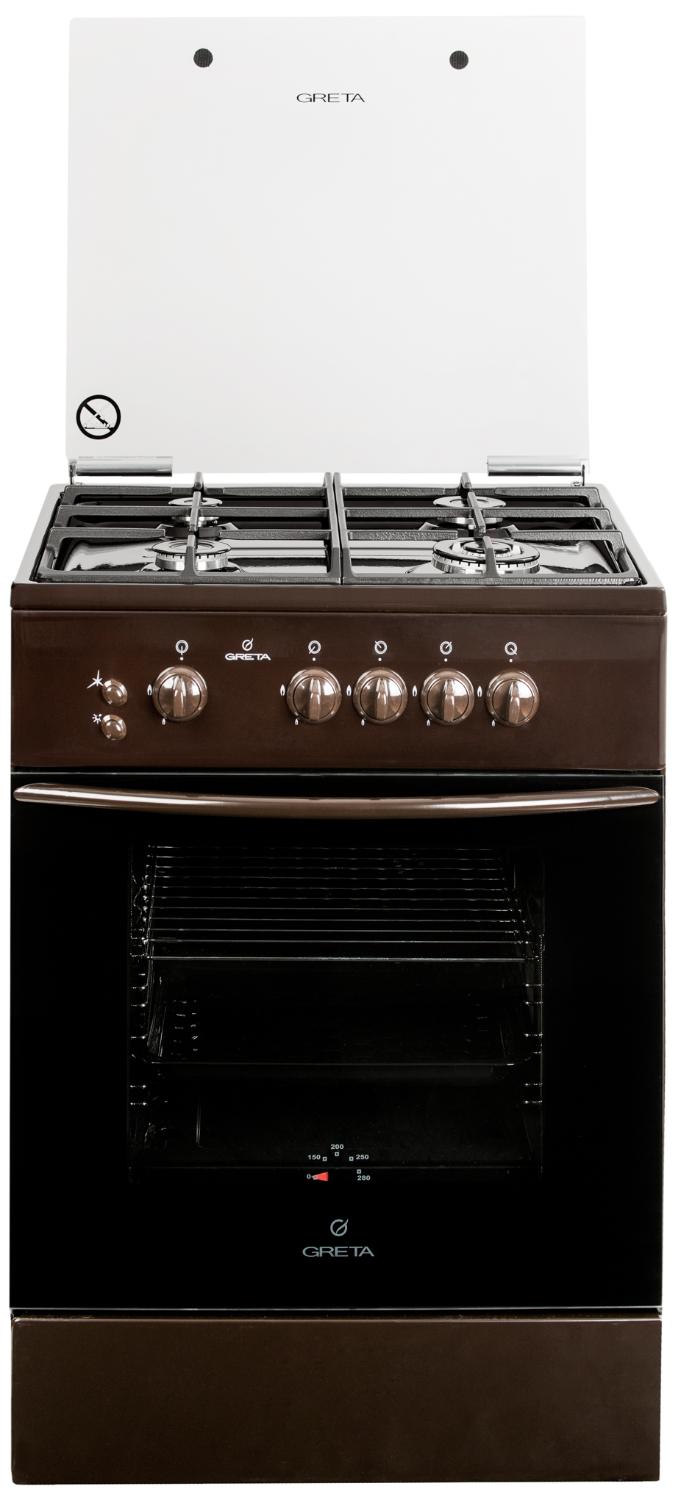 Газовая плита Greta GG 6072 CG 28(B)																		 — описание, фото, цены в интернет-магазине PT Stores