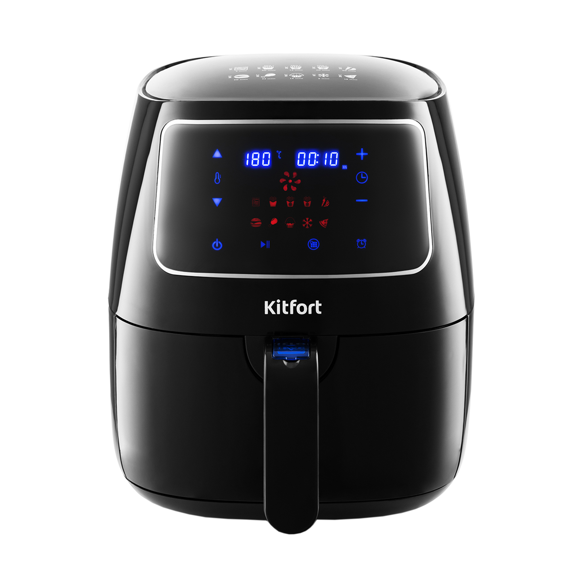 Аэрогриль Kitfort KT-2211 черный																		 — описание, фото, цены в интернет-магазине PT Stores