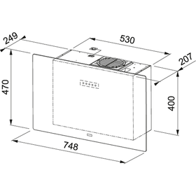 Купить Наклонная вытяжка FRANKE MARIS FREE 80 (330.0542.181) — Фото 4