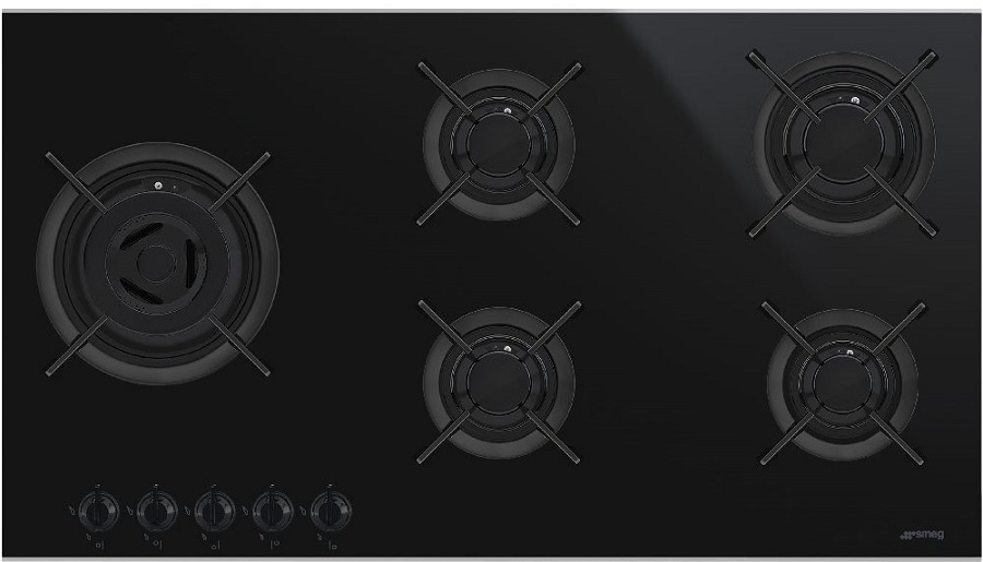 Газовая варочная панель SMEG PV695LCNX																		 — описание, фото, цены в интернет-магазине PT Stores