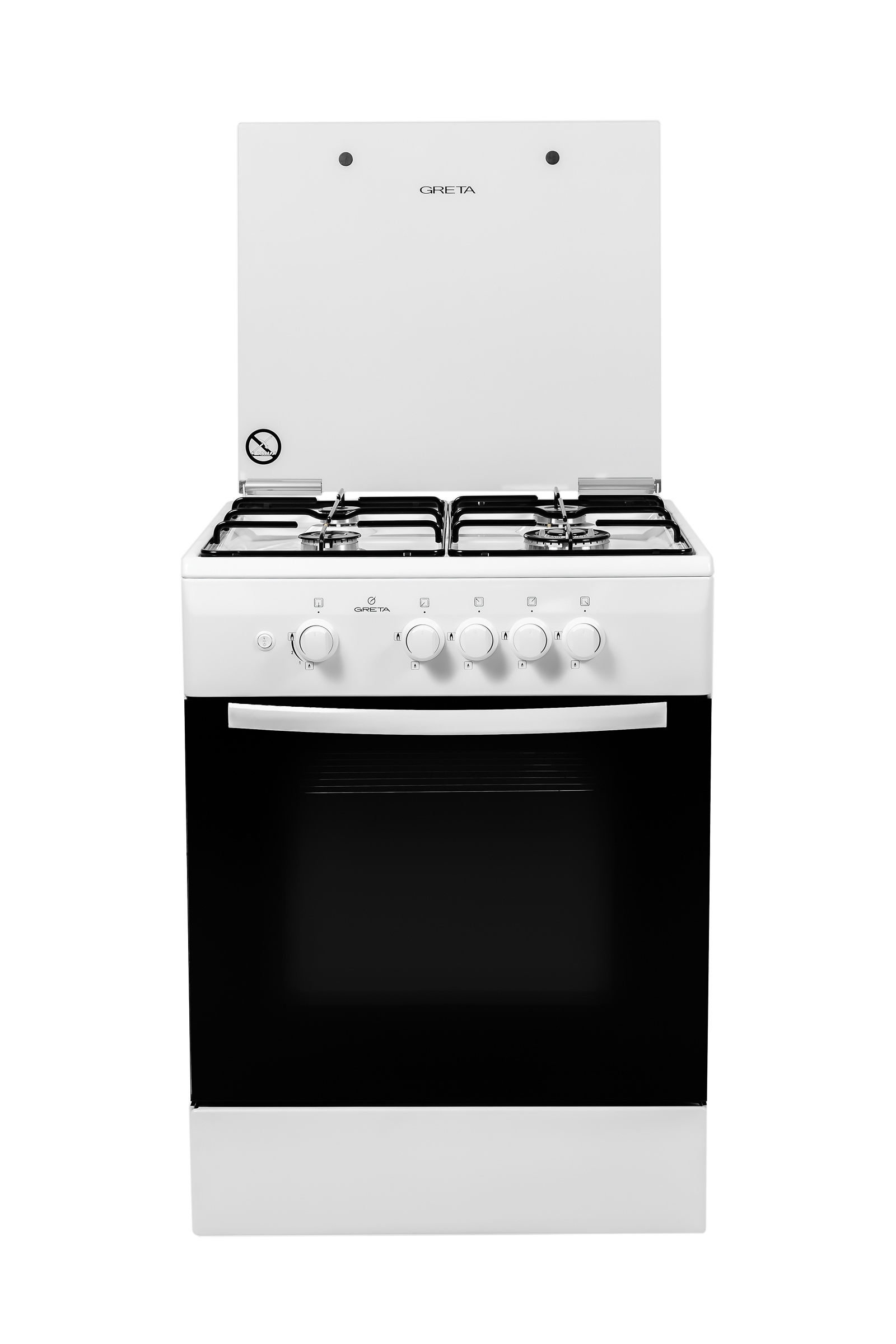 Газовая плита Greta GG 6072 MG23(W)																		 — описание, фото, цены в интернет-магазине PT Stores