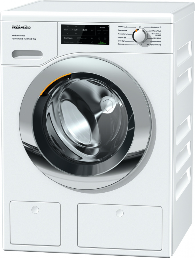 Стиральная машина MIELE WEI865WPS Chrome Edition																		 — описание, фото, цены в интернет-магазине PT Stores