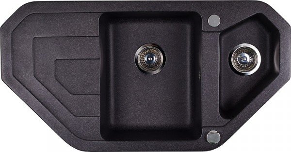 Мойка KUPPERSBERG LAVANDA 1,5B1D BLACK METAL																		 — описание, фото, цены в интернет-магазине PT Stores