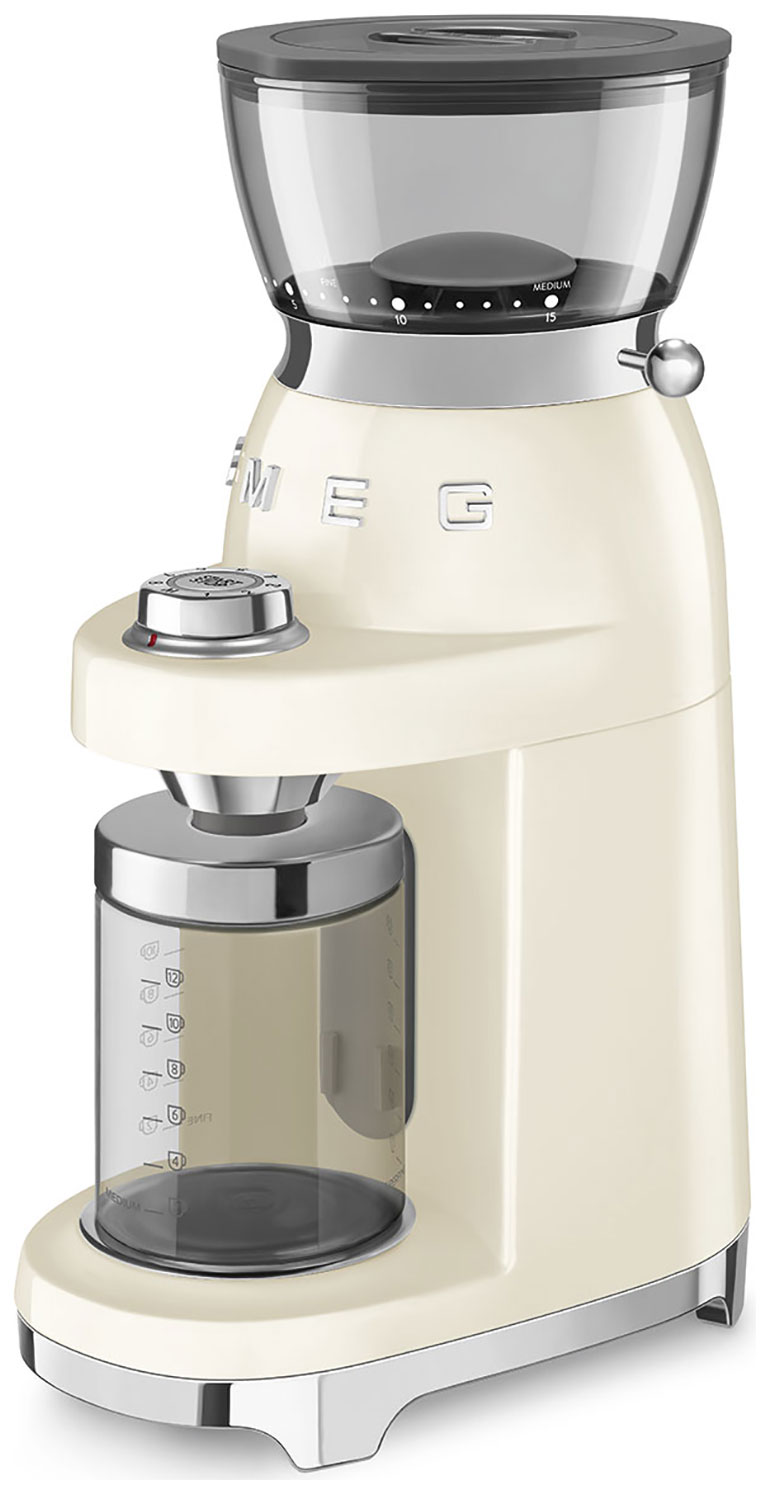 Кофемолка Smeg CGF03CREU																		 — описание, фото, цены в интернет-магазине PT Stores