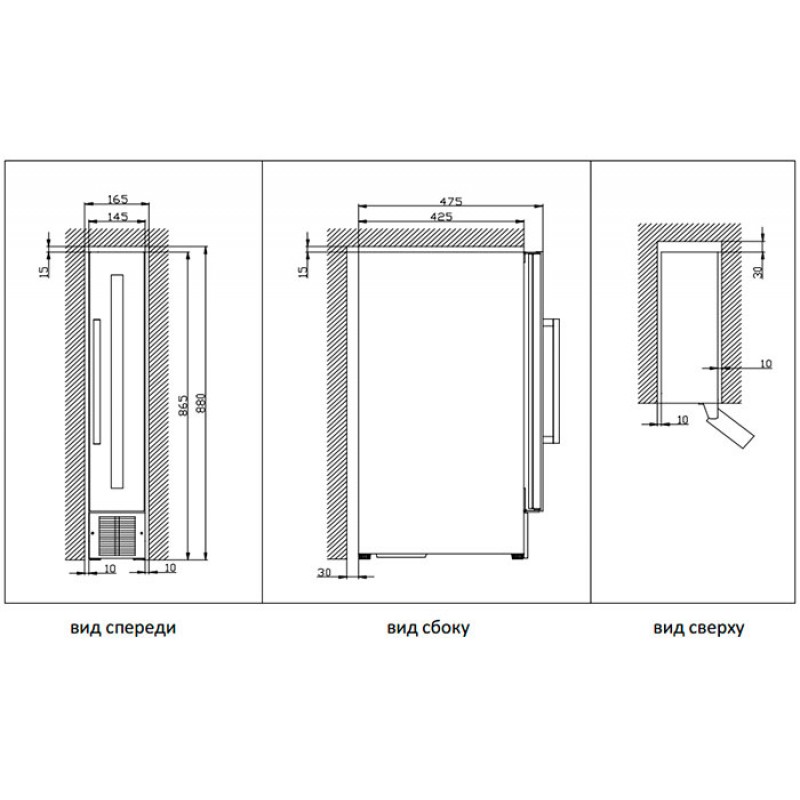 Купить Встраиваемый винный шкаф Cold Vine C7-KBT1 — Фото 6