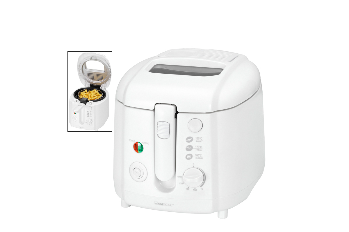 Фритюрница CLATRONIC FR 3390 weis 2L																		 — описание, фото, цены в интернет-магазине PT Stores