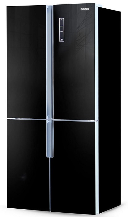 Купить Холодильник Ginzzu NFK-510 Black glass — Фото 2