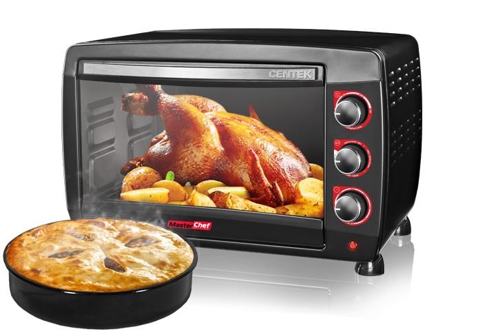 Мини-печь CENTEK CT-1532-46 BLACK																		 — описание, фото, цены в интернет-магазине PT Stores