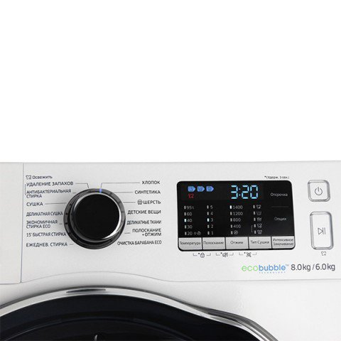 Купить Стиральная машина SAMSUNG WD80K5410OW — Фото 4