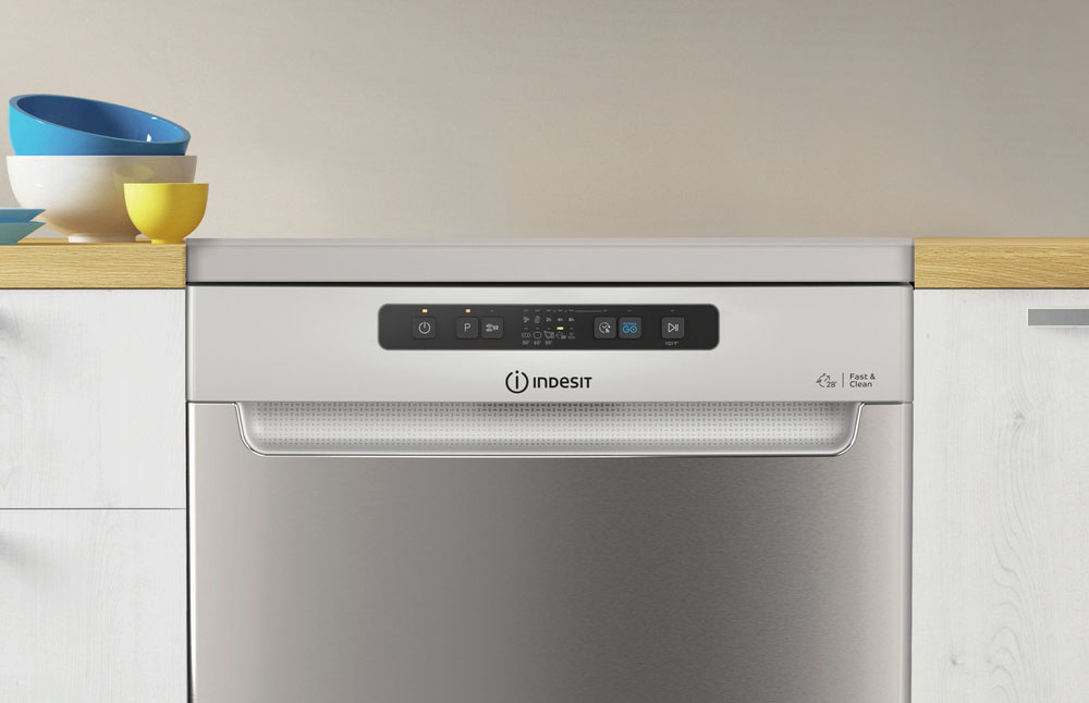 Купить Посудомоечная машина Indesit DFC 2B+19 AC X — Фото 9