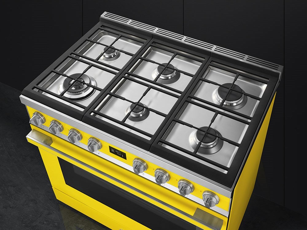 Купить Комбинированная плита SMEG CPF9GMYW — Фото 2