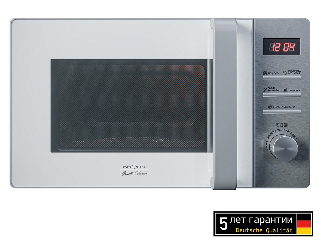 Купить Микроволновая печь KRONA QUANTUM 44 WH/IX — Фото 2