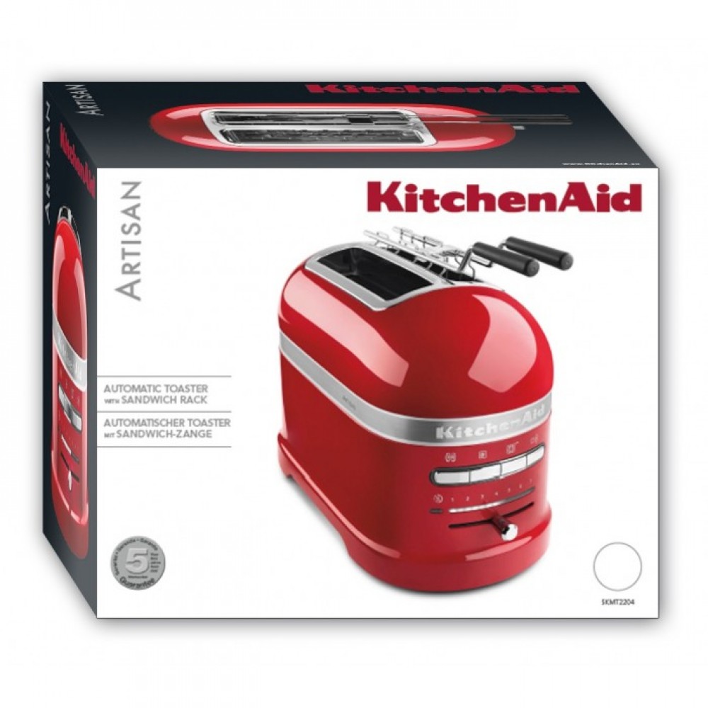 Купить Тостер KitchenAid 5KMT2204EOB черный — Фото 5