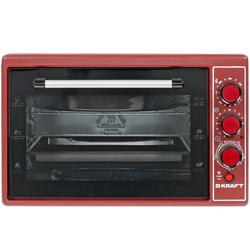Купить Мини-печь KRAFT KF-MO 3804 RKBL красный — Фото 2