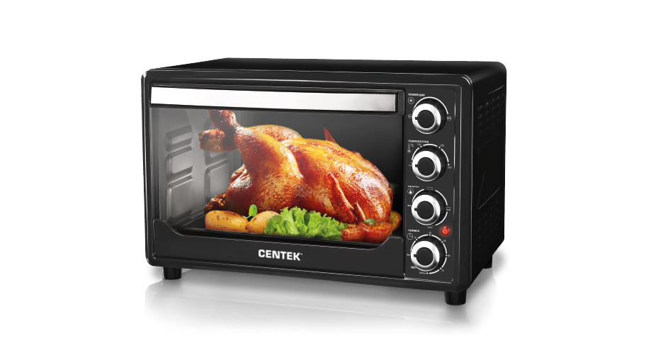 Мини-печь CENTEK CT-1530-36 CONVECTION Black																		 — описание, фото, цены в интернет-магазине PT Stores