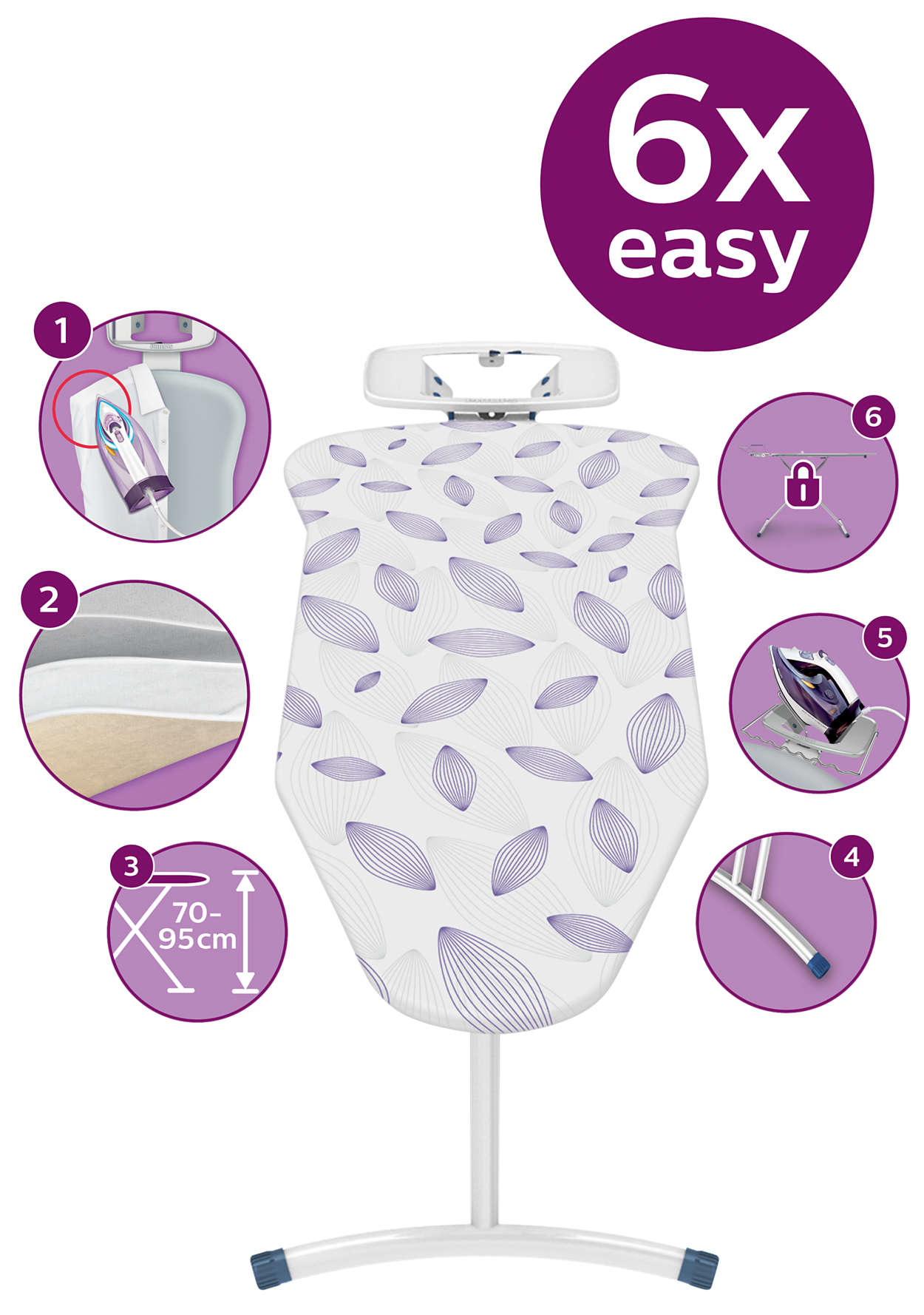 Купить Гладильная доска PHILIPS GC 202/30 — Фото 2