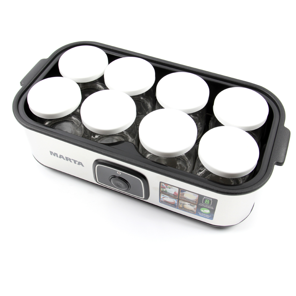 Купить Йогуртница MARTA MT-1853 черный жемчуг — Фото 4