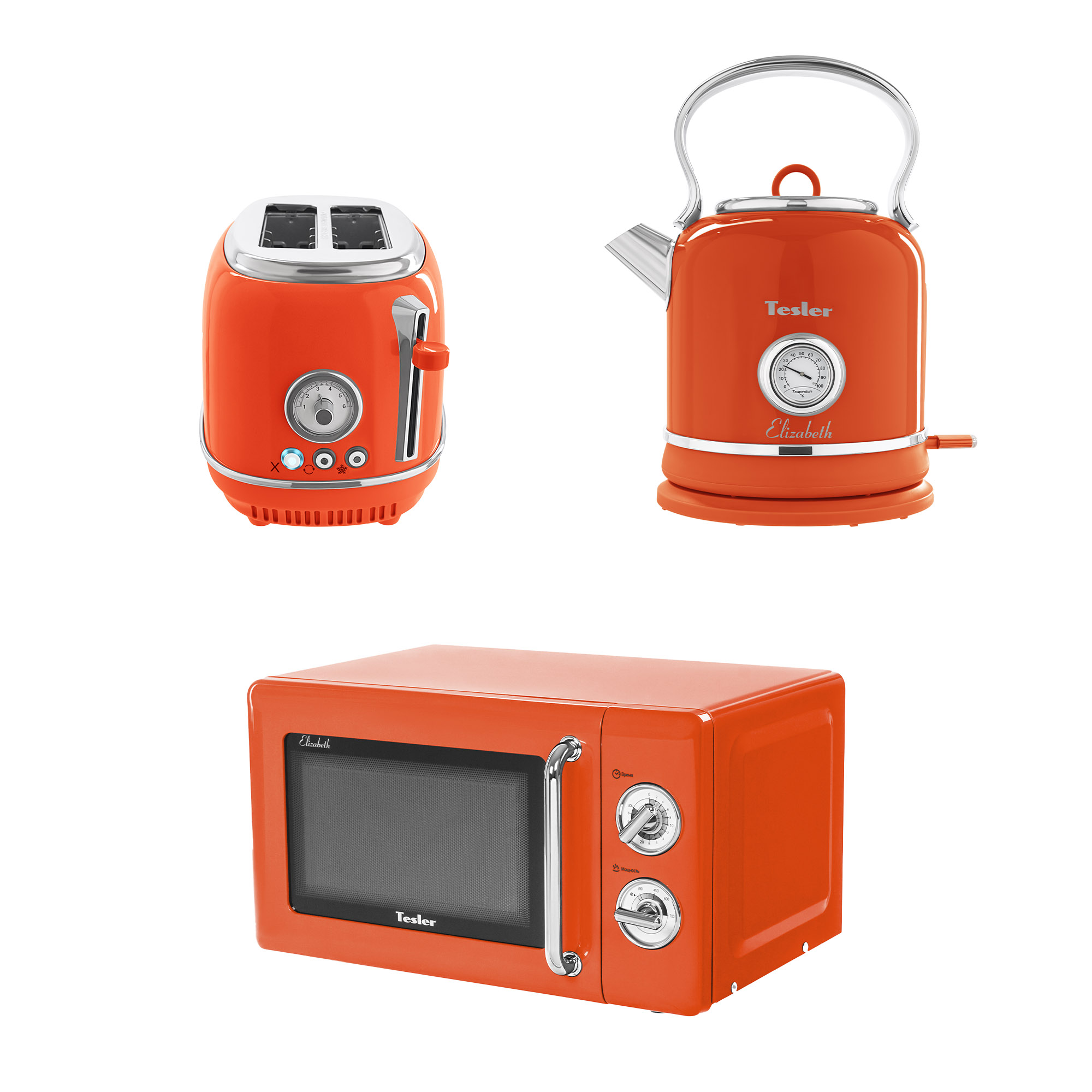Купить Тостер TESLER TT-245 ORANGE — Фото 3