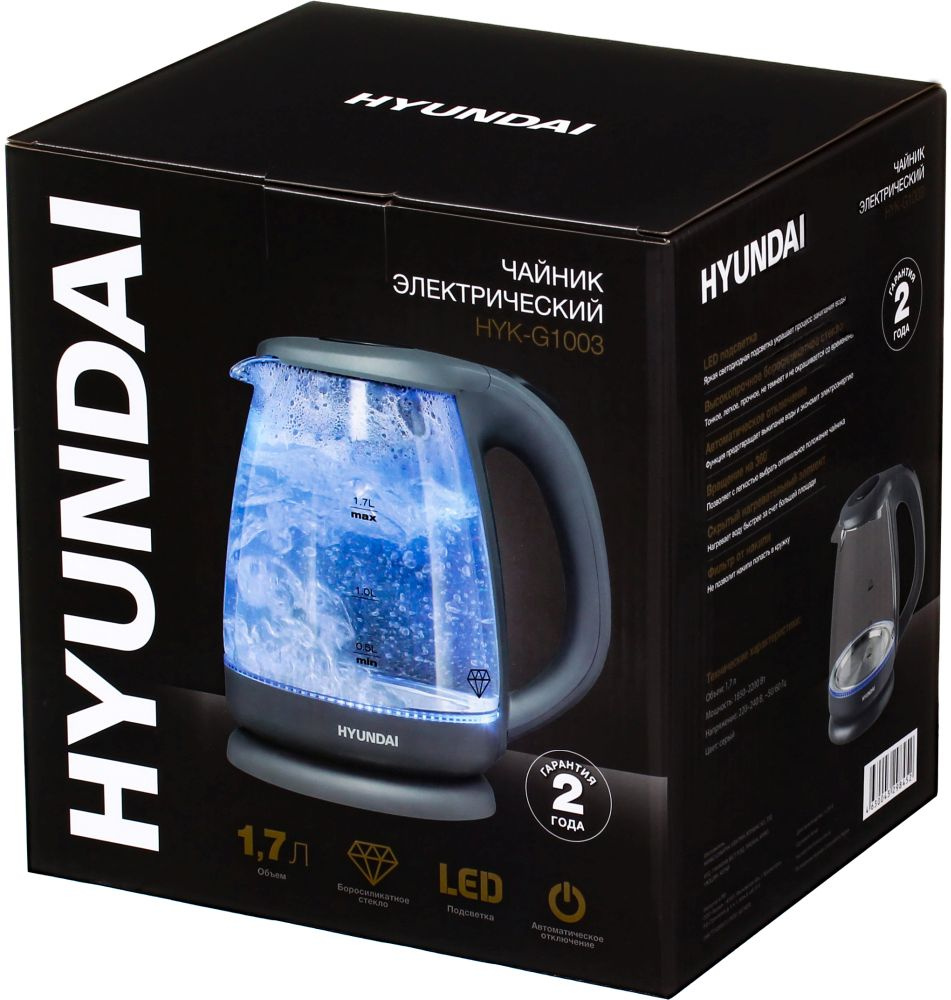 Купить Чайник Hyundai HYK-G1003 — Фото 7