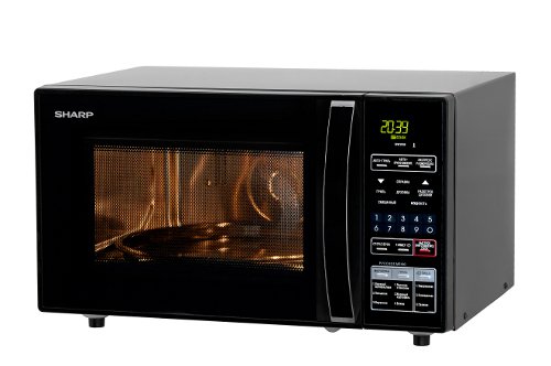 Микроволновая печь SHARP R 8771 LK																		 — описание, фото, цены в интернет-магазине PT Stores