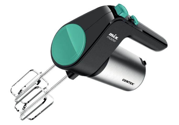 Купить Миксер CENTEK CT-1123 черн/ст зел — Фото 2