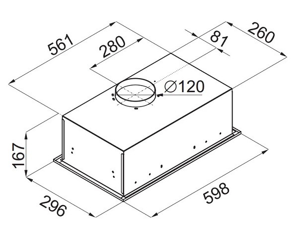 Купить Вытяжка встраиваемая MAUNFELD Crosby Singl 60 белый — Фото 2
