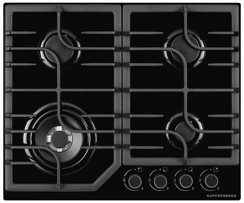 Газовая варочная панель KUPPERSBERG FG 63 B																		 — описание, фото, цены в интернет-магазине PT Stores