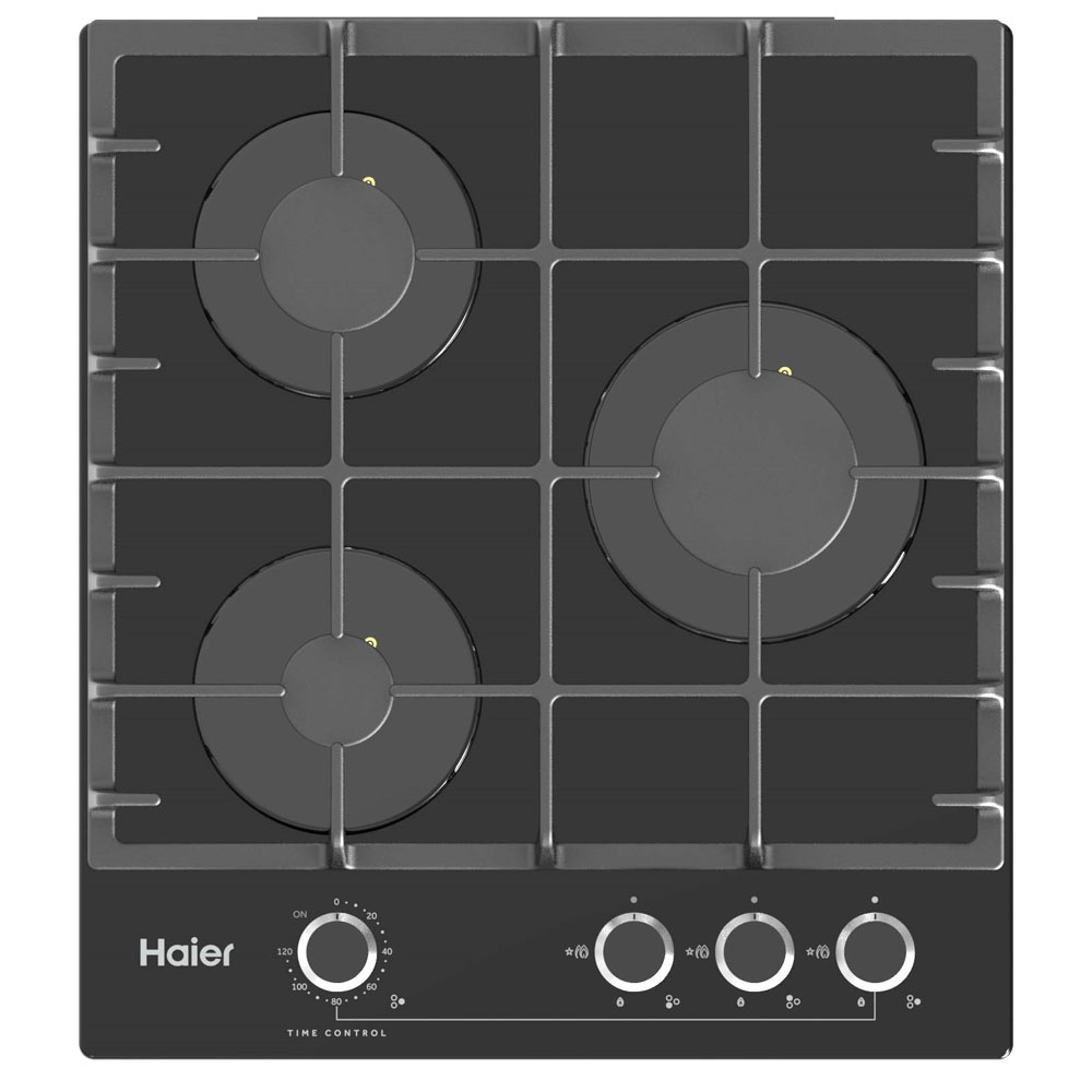 Газовая варочная панель Haier HHX-G53CNMB																		 — описание, фото, цены в интернет-магазине PT Stores
