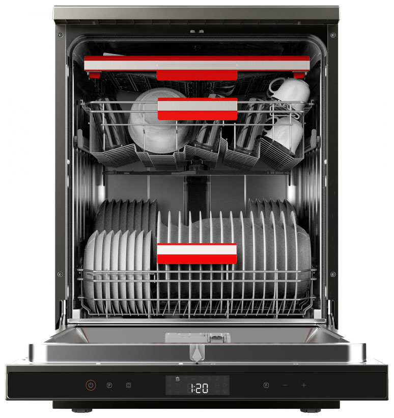 Купить Посудомоечная машина TOSHIBA DW-14F2(S)-RU — Фото 3
