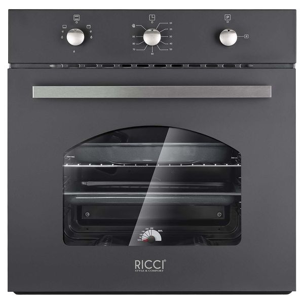 Газовый духовой шкаф RICCI RGO-611BL																		 — описание, фото, цены в интернет-магазине PT Stores