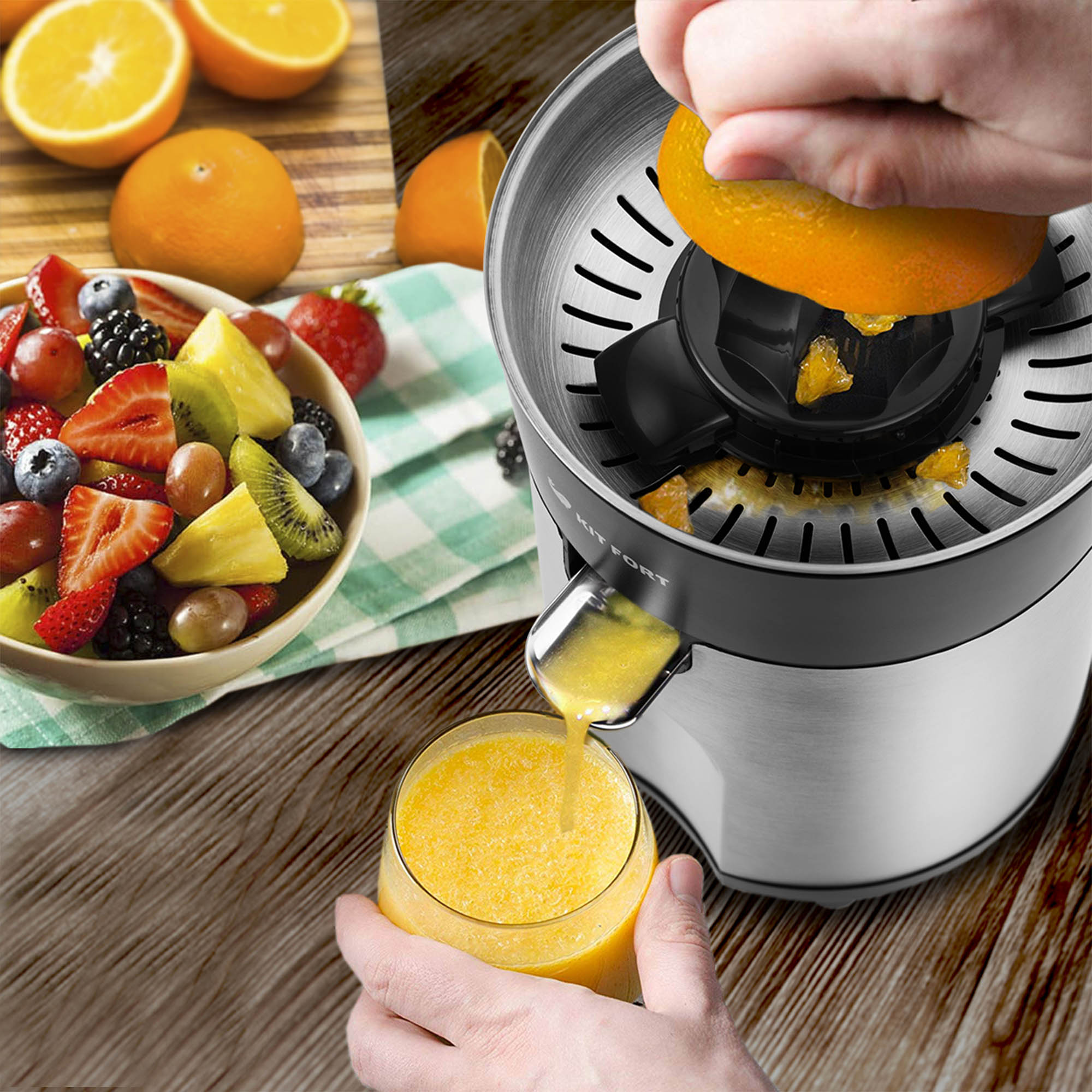 Купить Соковыжималка Kitfort KT-1113 — Фото 4