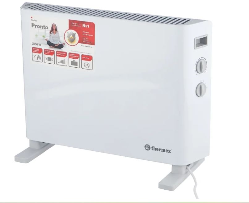 Обогреватель THERMEX Pronto 2000M White																		 — описание, фото, цены в интернет-магазине PT Stores