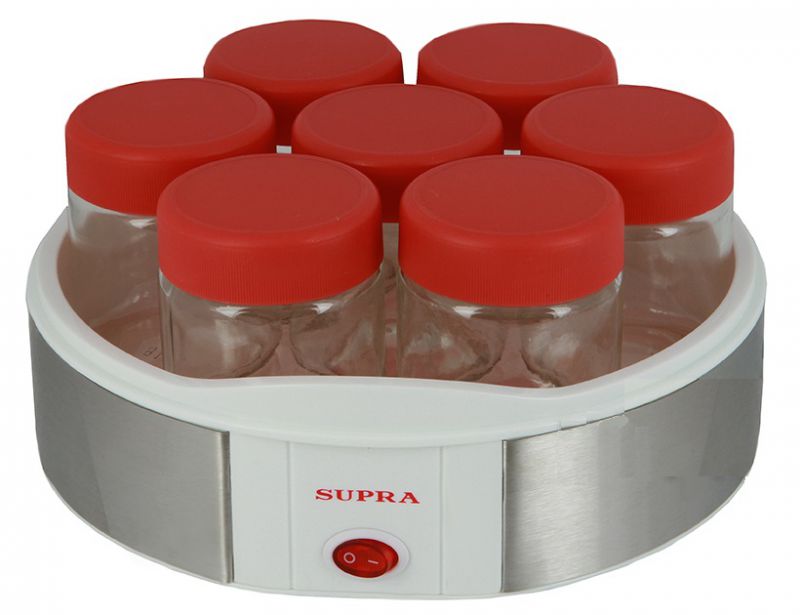 Йогуртница SUPRA YGS-107 red																		 — описание, фото, цены в интернет-магазине PT Stores