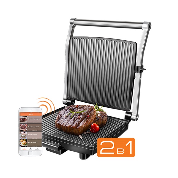 Электрический гриль Redmond RGM-M810S																		 — описание, фото, цены в интернет-магазине PT Stores