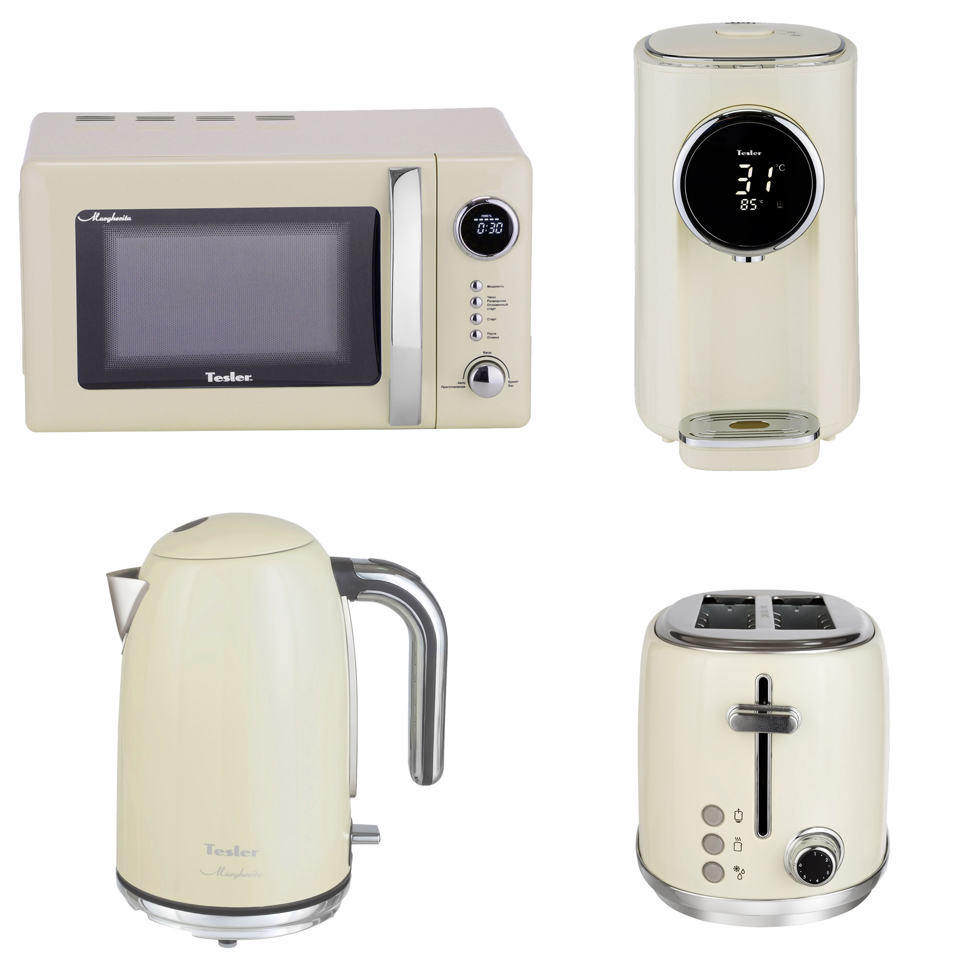 Купить Тостер TESLER TT-255 Beige — Фото 2