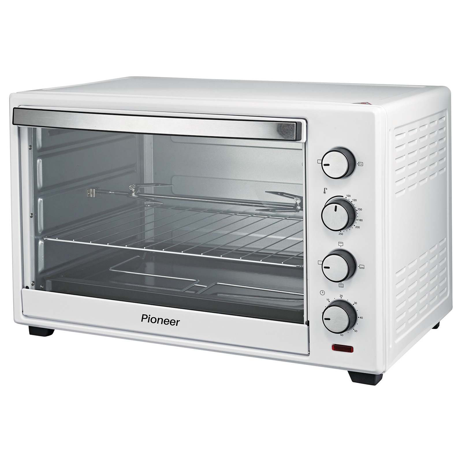 Мини-печь PIONEER MO5021G white																		 — описание, фото, цены в интернет-магазине PT Stores